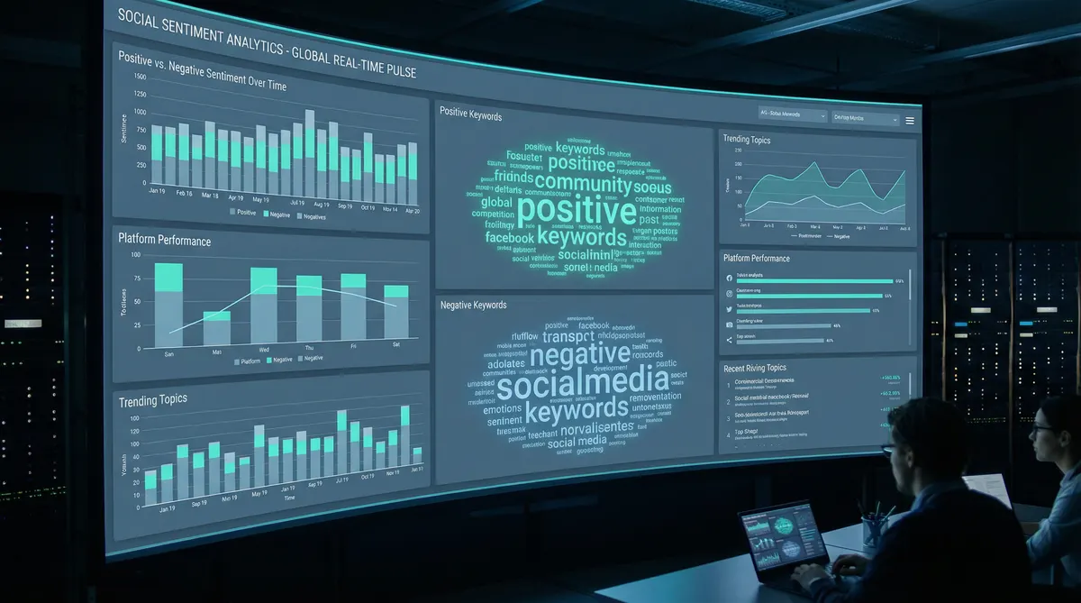 51黑料 - 社交媒体舆情分析数据大屏